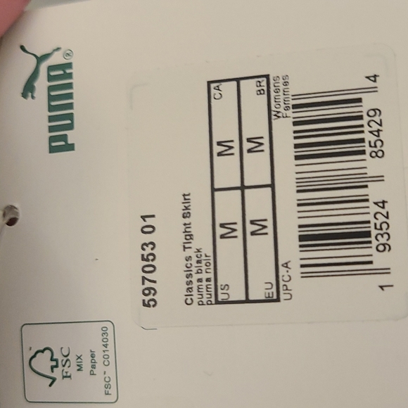 Brand New Puma classic tight skirt - Picture 3 of 3